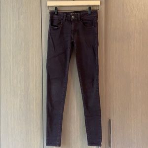 American Eagle burgundy pants